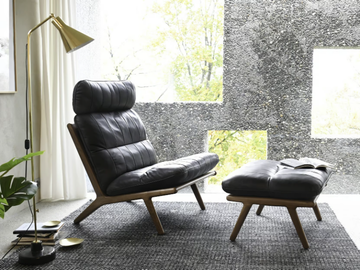 DS-531 BRAZIL - Upholstered leather footstool by de Sede - view 3